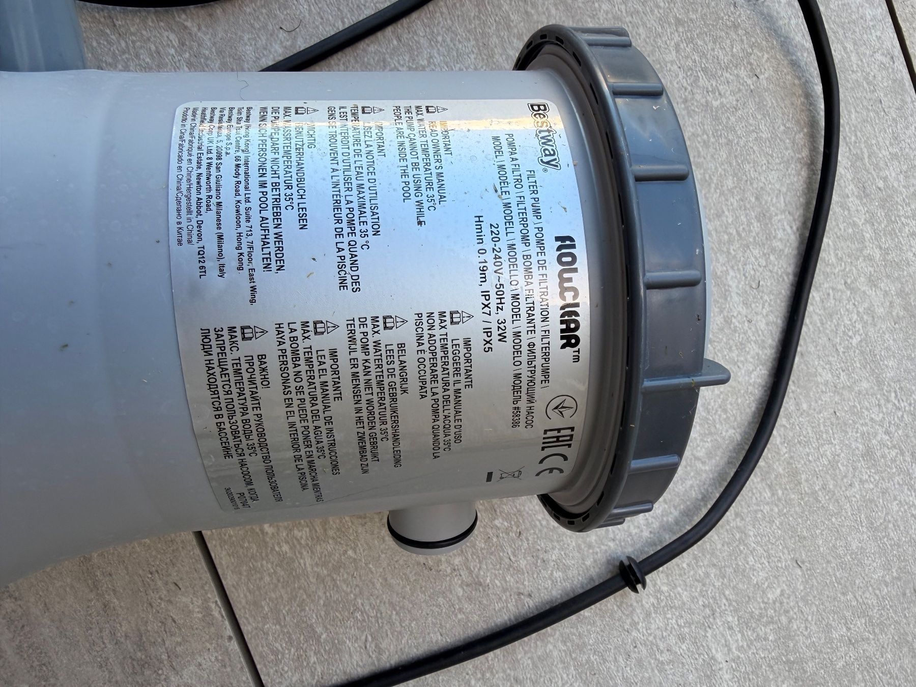 Bestway Accessori per Piscine: Bestway Pool Pumpe – Usato da Rain venduto da schurti1989 2