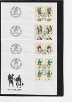 1990 PP  4x FDC 4 er