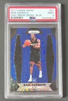 NBA Bam Adebayo 2017 Prizm Blue Numbered 175 Rookie PSA 9
