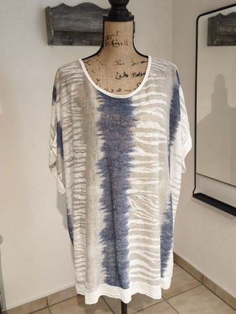 Bluse Damen Grösse XL gemustert neuwertig Made in Italy