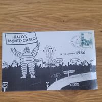 Document Automobile Rally Monte-Carlo 1986