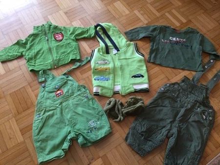 Kleiderpaket 6-teilig Junge Gr. 62