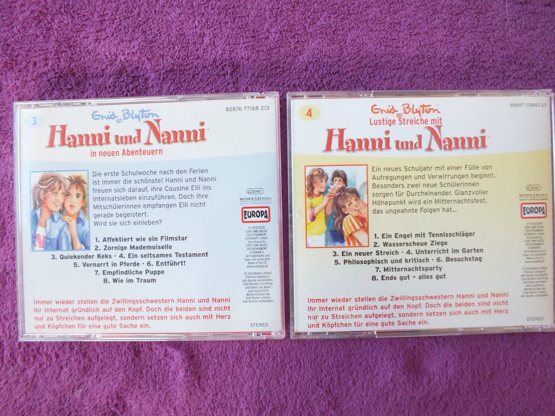 CD: 6 - Hanni und Nanni - Hörspiel - CD´s – Usato da Müllheim Dorf venduto da Seeeule01 4