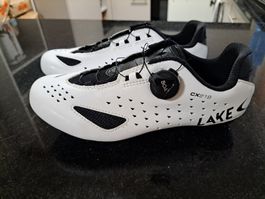 Lake CX219 Gr. 40 weiss neu(wertig) inkl. CleatsRennradschuh