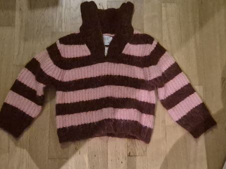 Zara Kids 8-9 Years old Striped Jumper Coat