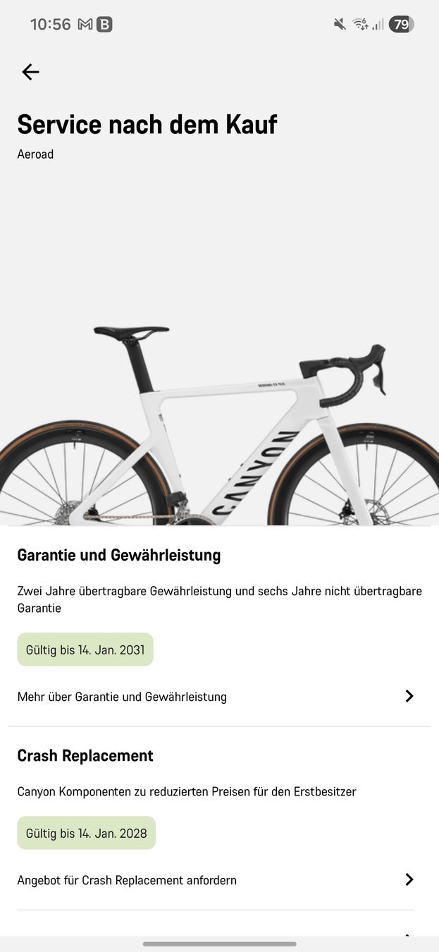 Canyon Biciclette: Canyon Aeroad CF SLX7 2025 Größe S – Usato da Volketswil venduto da dom_9qdh 9