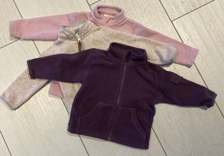 Fleece Jacken Set, 3 Stk, Grösse 80/86, Top Zustand!