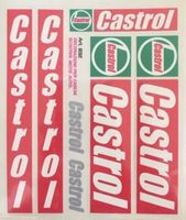 Castrol Vintage Sticker 5teilig (Art. 832)