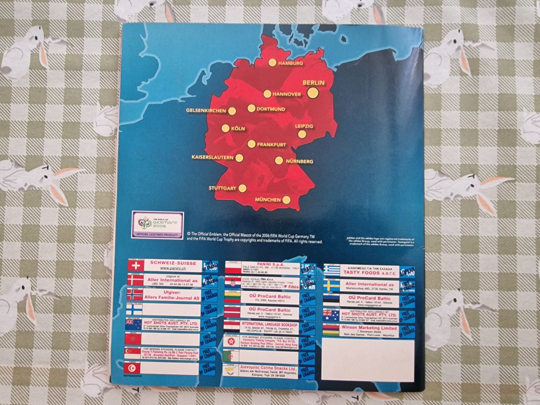 Panini Carte collezionabili: Panini WM 2006 Album – Usato da Adliswil venduto da vendor123 8