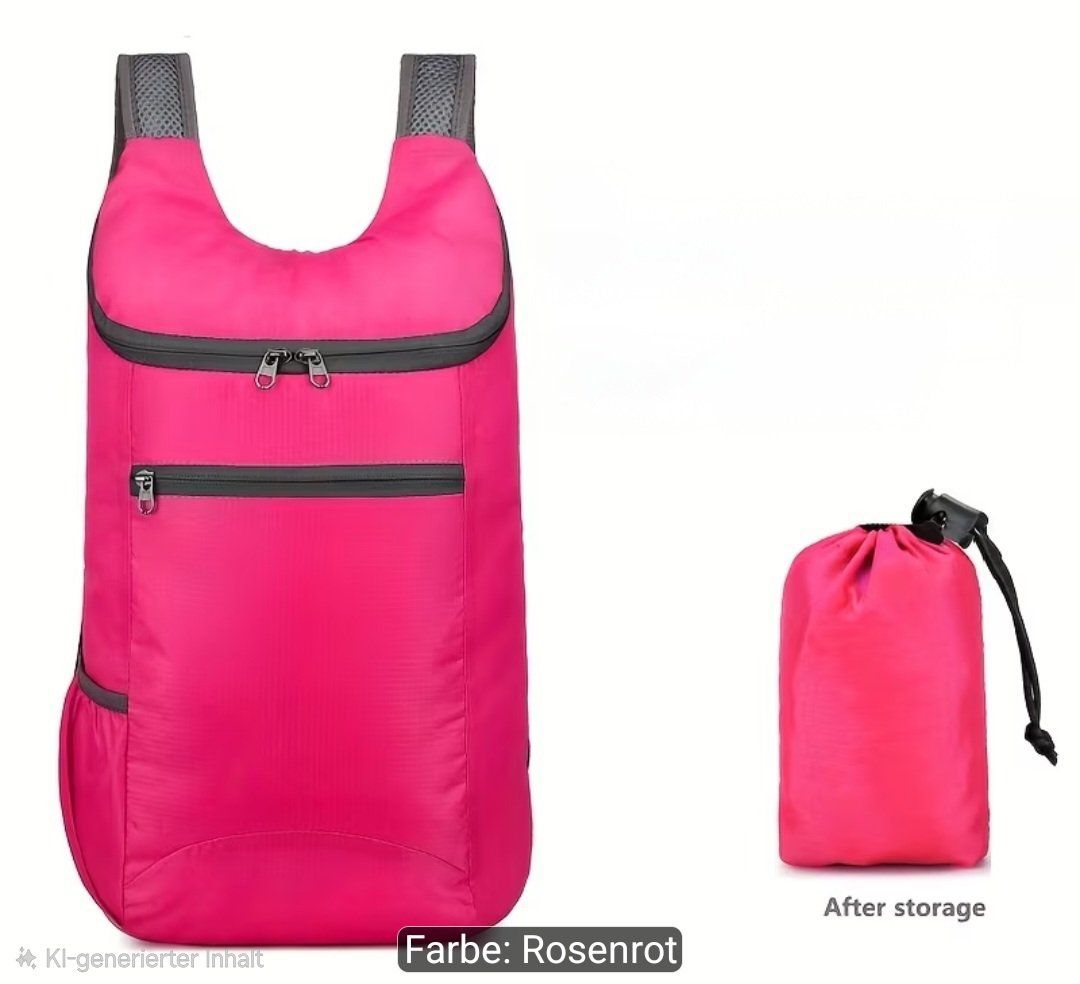 Zaini: Rucksack Freizeit Faltrucksack Wanderrucksack Reiserucksack – Nuovo e nell'imballaggio originale da Burgdorf venduto da Djidjo77 4