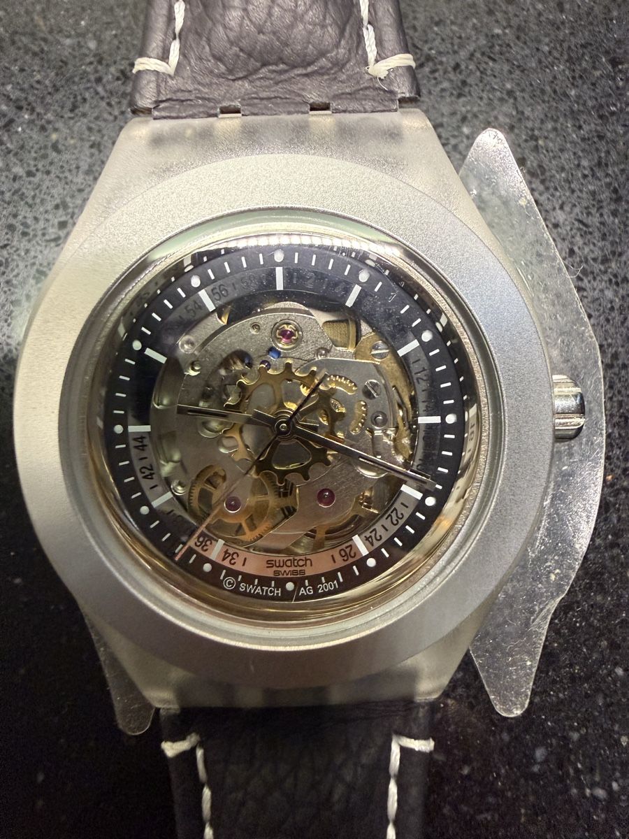 Swatch Uhren: Orologio Swatch Irony Diaphane Chrono Automatico – Neu (gemäss Beschreibung) aus Cadenazzo von Taty77 1