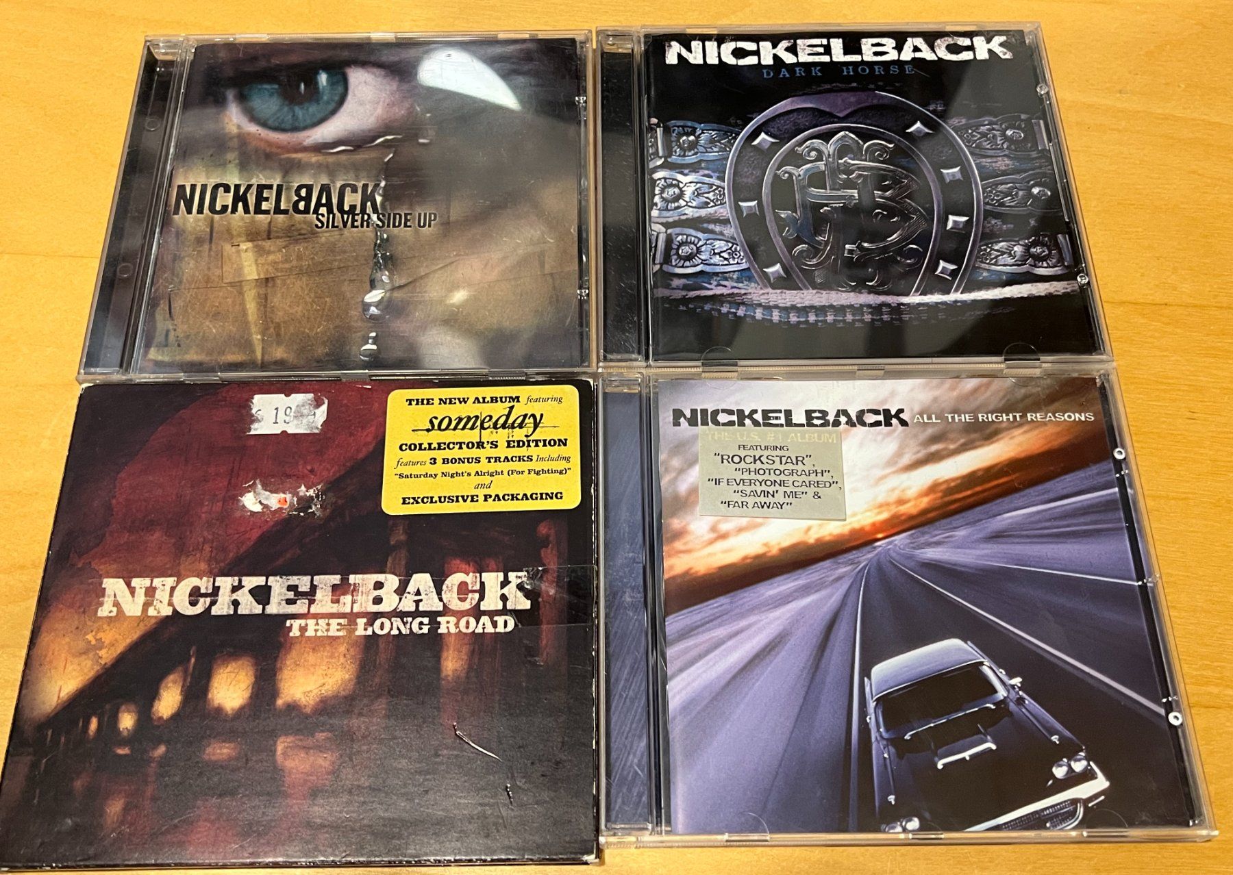 CD: Nickelback Combo: 4x – Usato da Müllheim Dorf venduto da Sleepnot