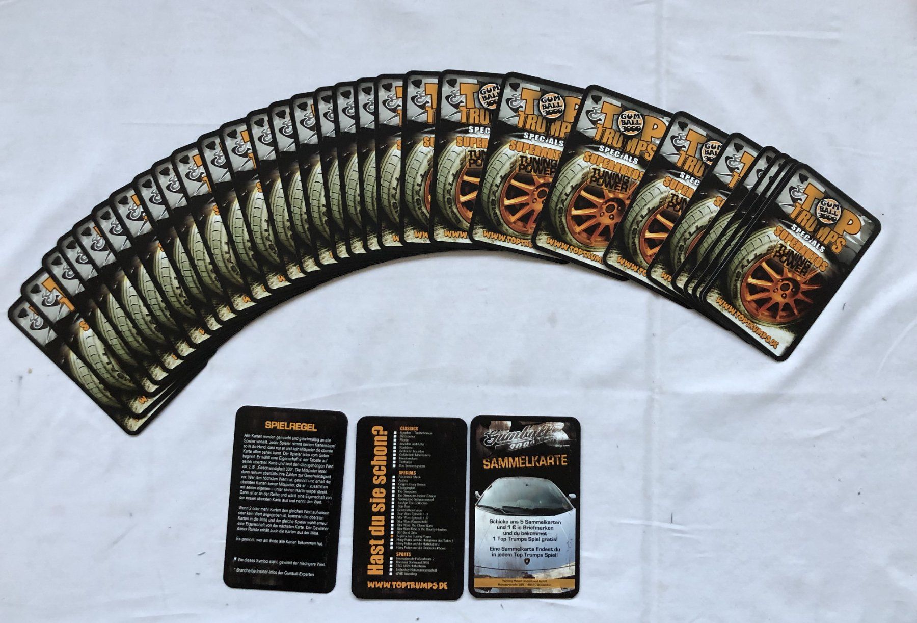 Spiele: TOP TRUMPS SPECIALS - Quartett - Superautos - Tuning Power – Gebraucht aus Schaffhausen von durruti 3