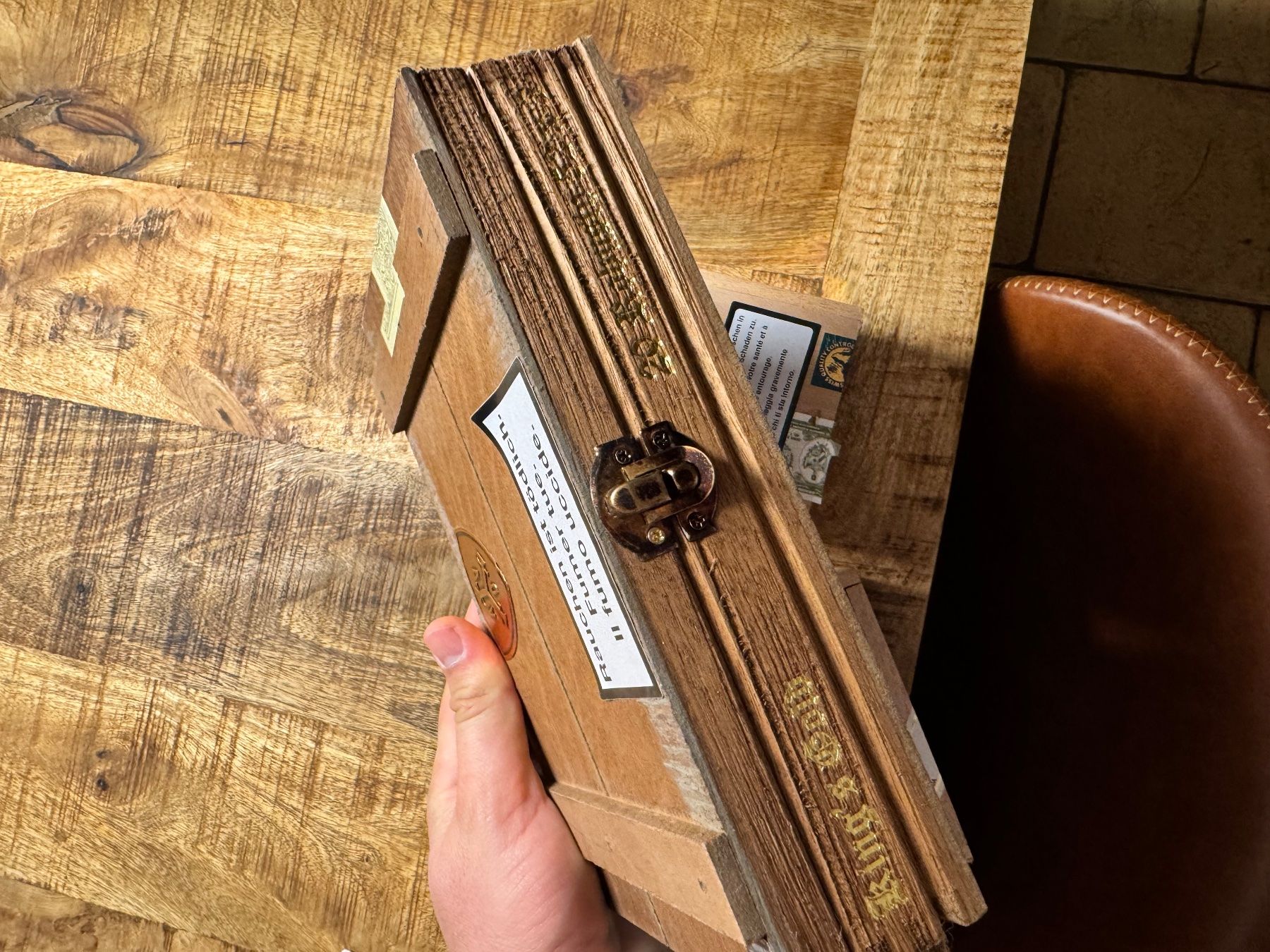 Sigari: Empty Cigar Boxes - Great Craft Project - Set of Three – Usato da Seuzach venduto da Wolf936 1