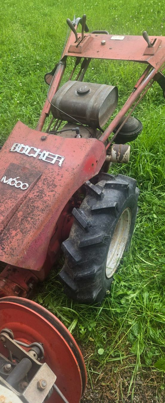 Bucher Tutte le macchine: Motormäher mit Eingraser – Usato da Pfäffikon venduto da mgd7 1