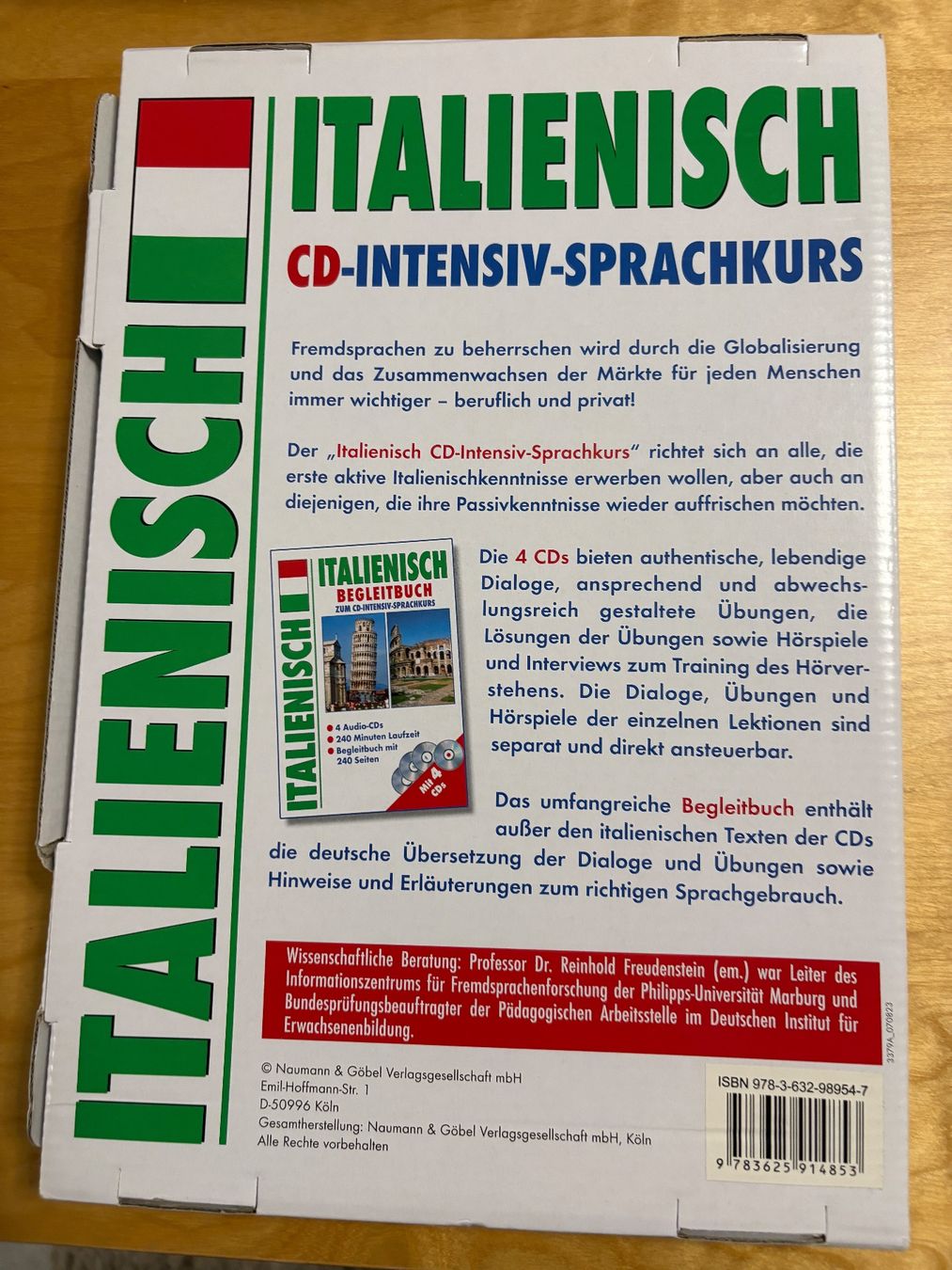 Libri: Italienisch CD-Intensiv-Sprachkurs – Usato da Auenstein venduto da 5222 1
