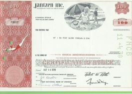 Jantzen Inc. 1970