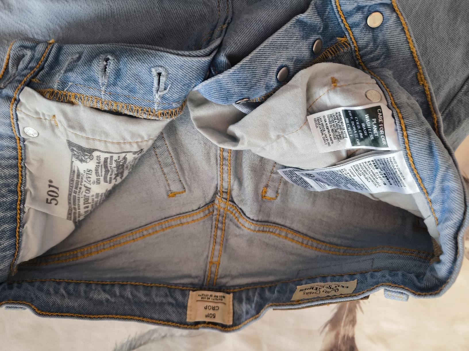 Jeans: Lewis Jean 501 crop / W26 L26 – Nuovo (secondo la descrizione) da Bern venduto da Ramonabelen 1