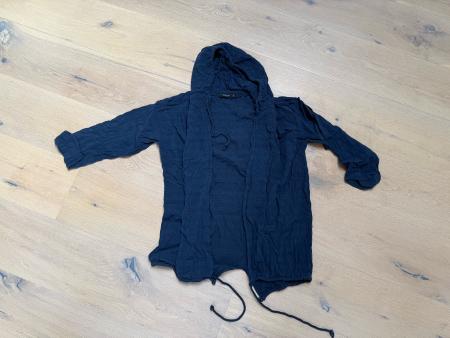 Blusen Jäggli aus Baumwolle, Marineblau, Gr. XL