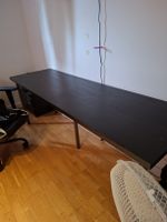 Scrivania ufficio nero 160x80cm