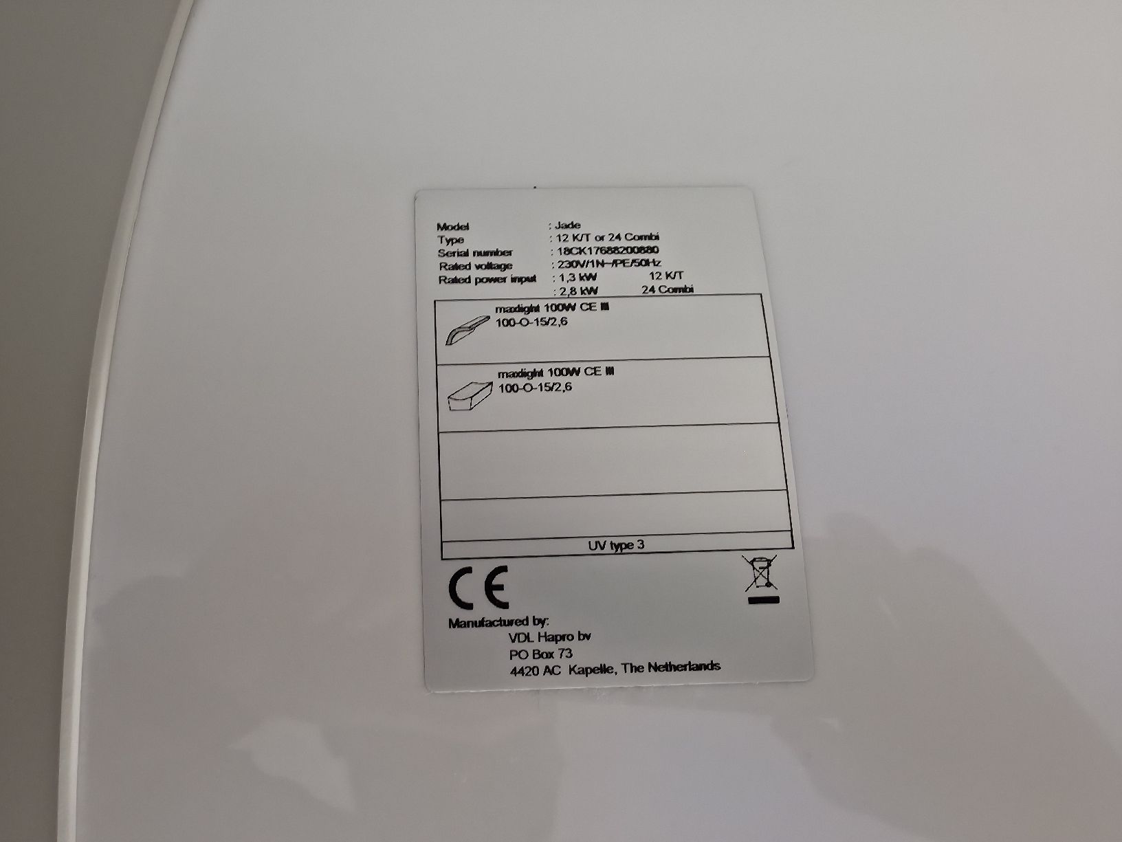 Solarium: Solarium - Optisun RED Collarium Relax – Gebraucht aus Villmergen von Beek 3