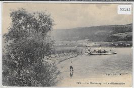 Le Rocheray - Le debarcadere - Dampfschiff - animee