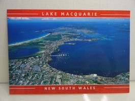 Postkarte Lake Macquarie New South Wales Australien