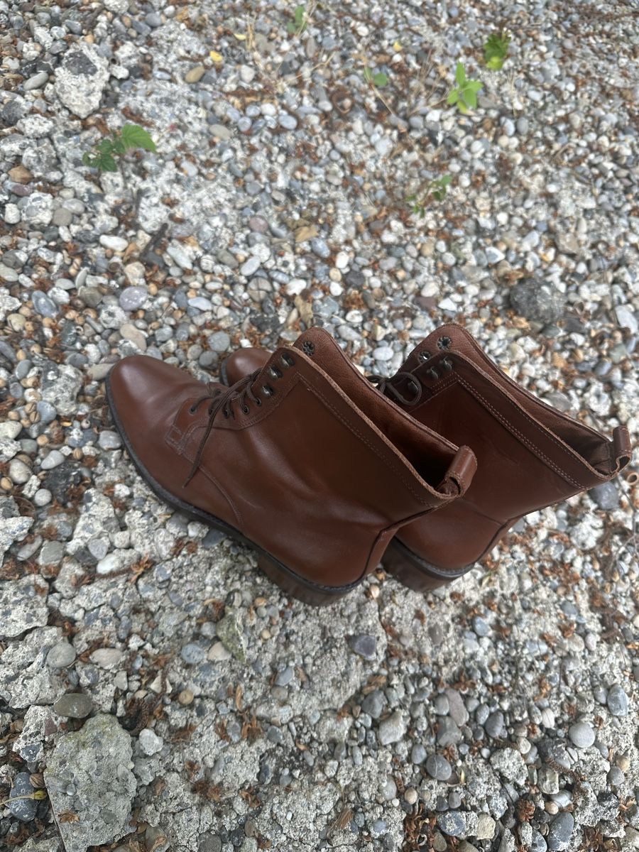 Chaussures femmes: Braune Leder Stiefeletten, Grösse 39 – Neuf (Voir description) à Wettingen par Northernlights001 2
