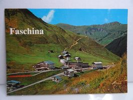 Faschina - Hotel Walserhof - alte Ansichtskarte