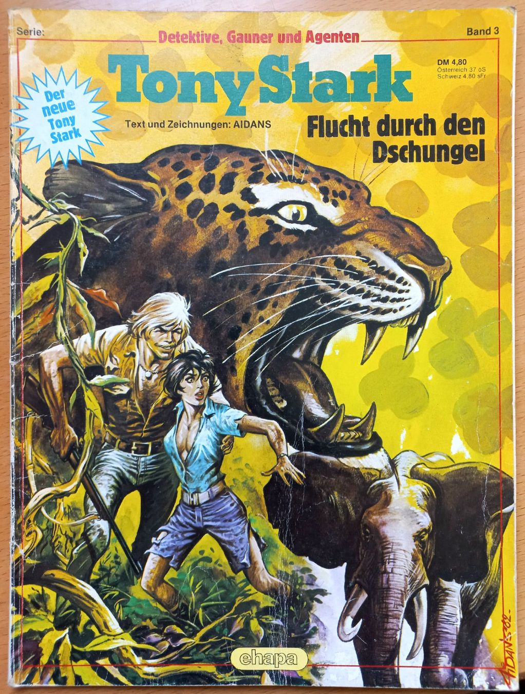 Comics: Comic - Tony Stark 3 - Flucht durch den Dschungel – Gebraucht aus Niederuzwil von lubimaja
