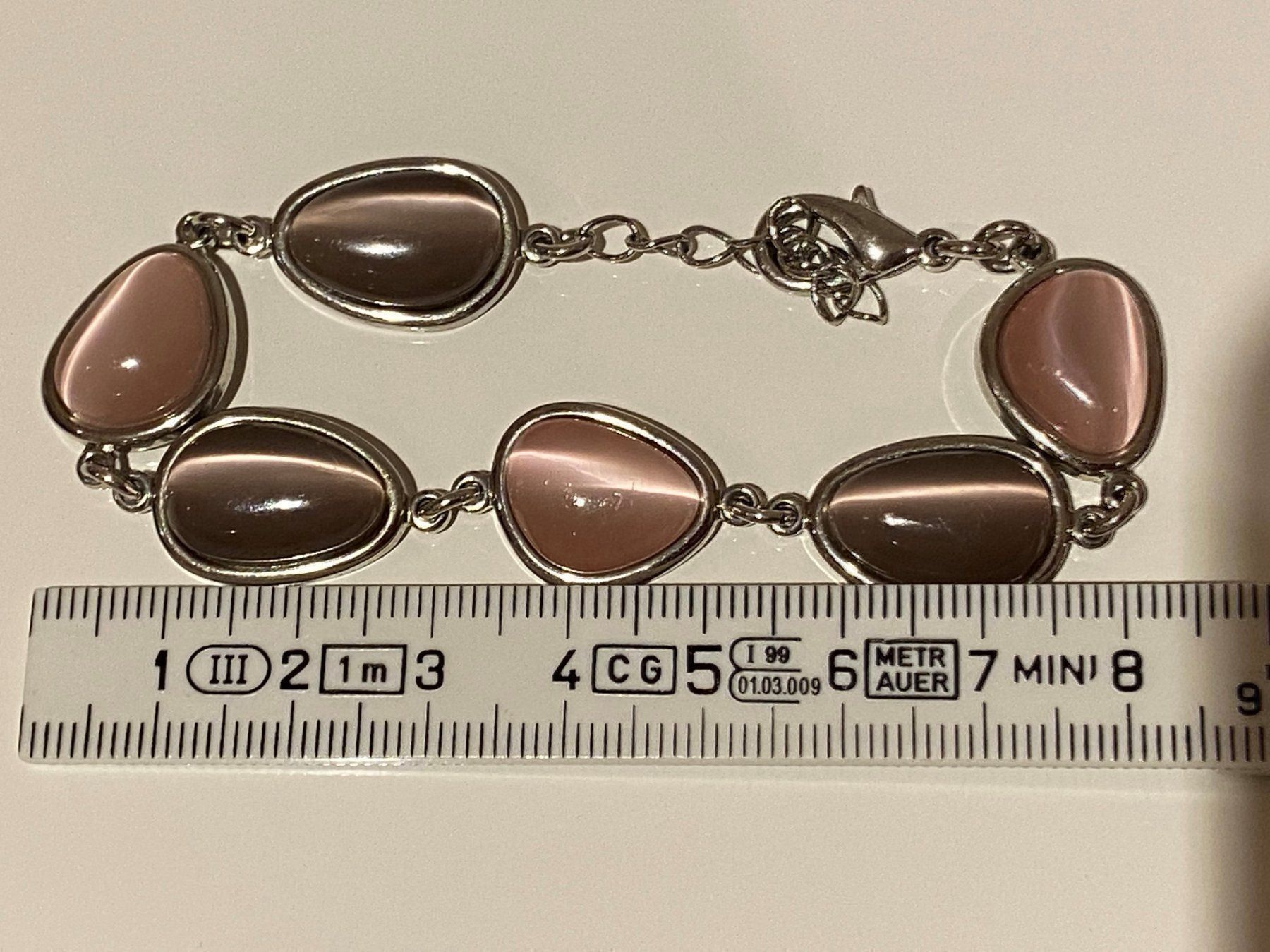 Bracciali & Braccialetti: Armkette mit Katzenaugen – Nuovo (secondo la descrizione) da Matten b. Interlaken venduto da kero71