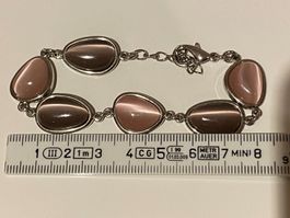 Armkette mit Katzenaugen