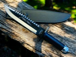 Rambo Tactical Survival Messer Black Line 39cm NEU