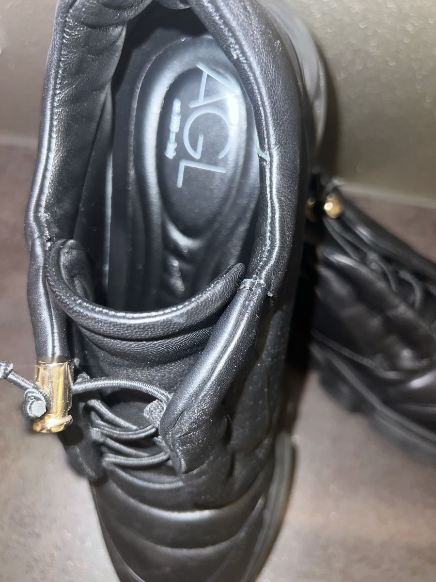 AGL Scarpe da donna: Leder Sneaker AGL 1 x getr. Schwarz – Nuovo (secondo la descrizione) da Dornach venduto da samuti 1