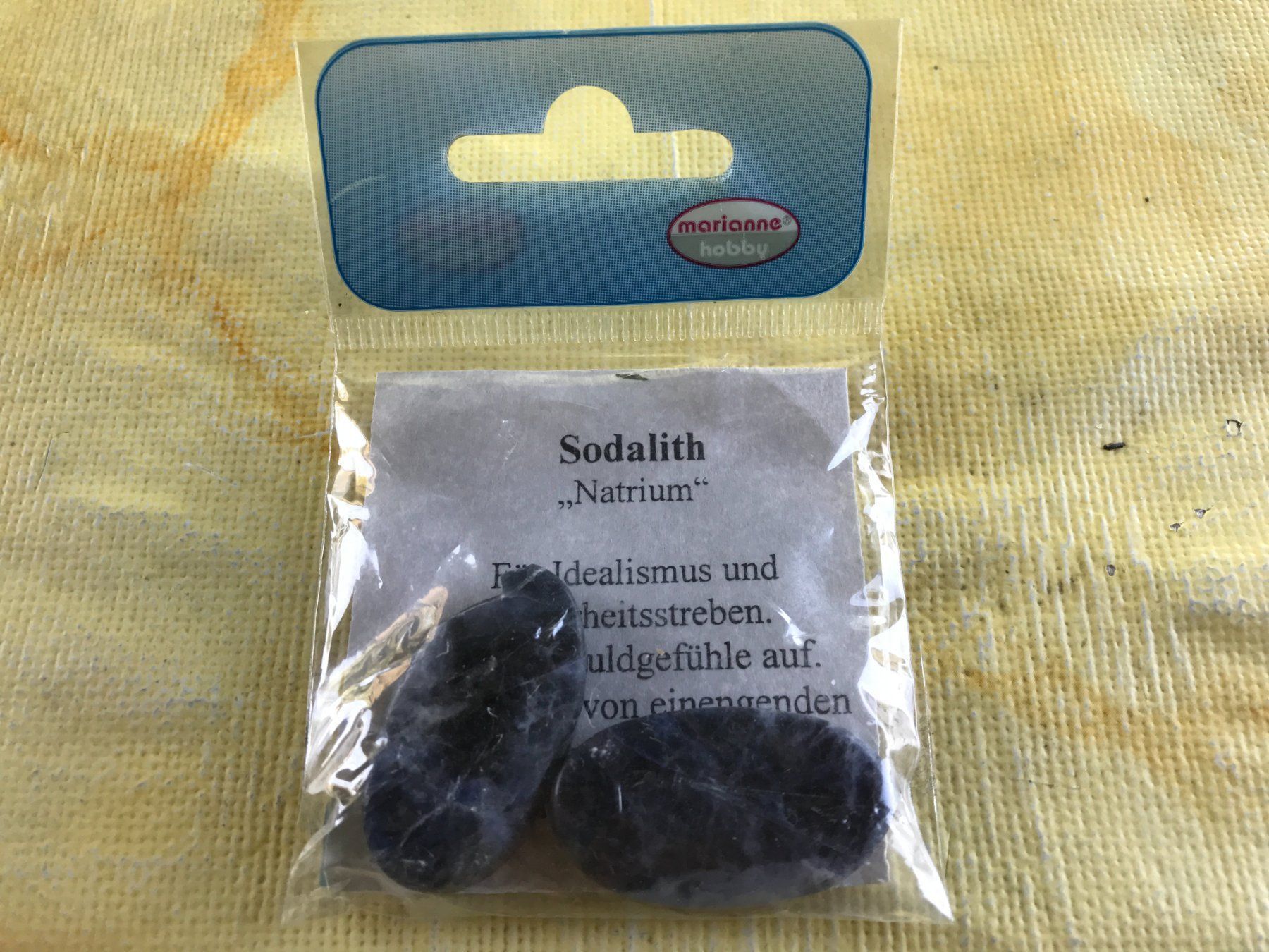 Mineralien & Heilsteine: SODALITH – Neu und originalverpackt aus Ostermundigen von Kari1937