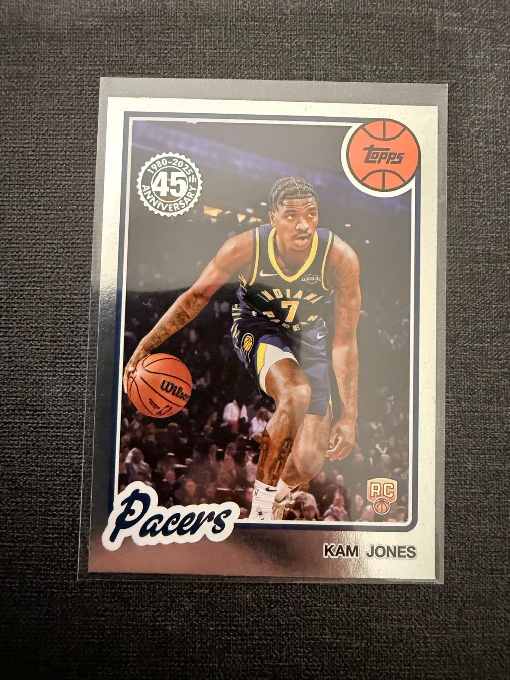 Topps Carte collezionabili: Topps Kam Jones Pacers NBA RC – Usato da Burgdorf venduto da Sports_Cards_3400