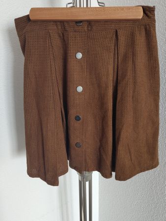 Zara Rock Wildleder- Optik, braun Gr. 34/ 36