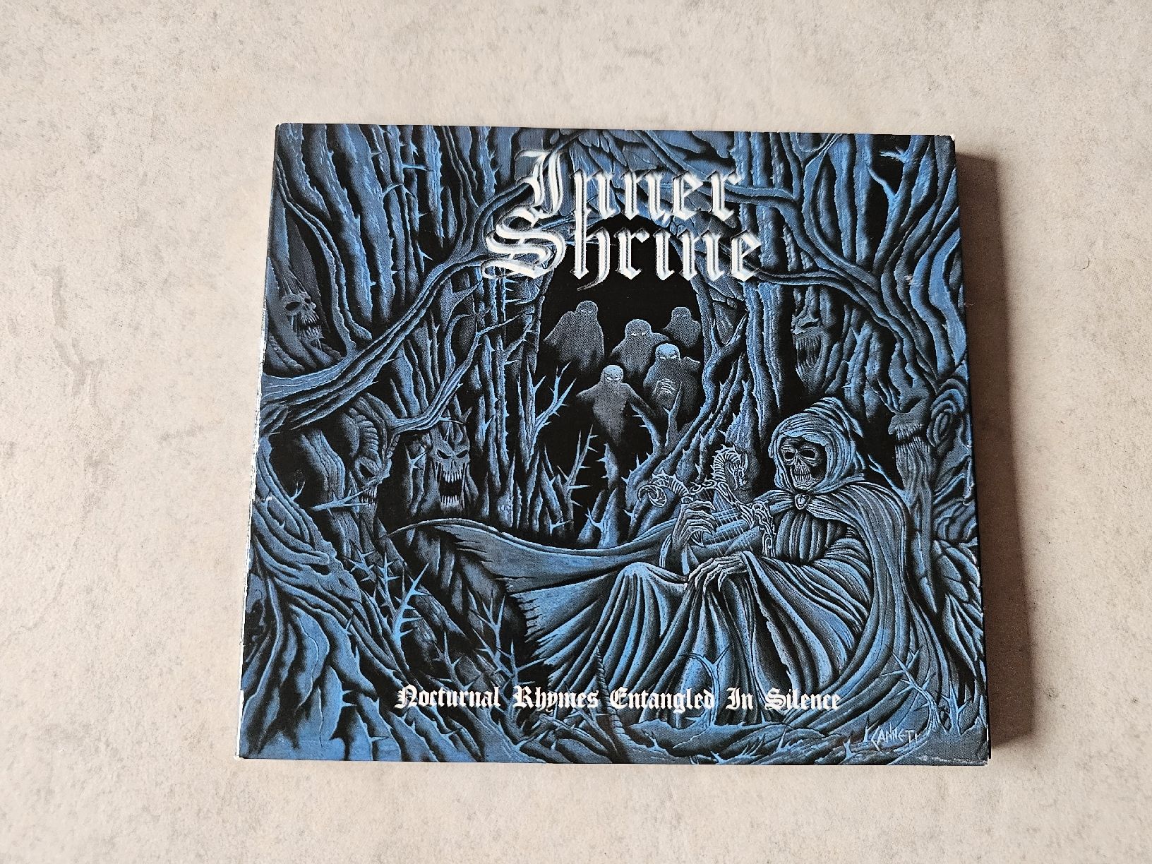CD: Inner Shrine  -  Nocturnal Rhymes EntangledIn Silence – Usato da Schneisingen venduto da backstore24