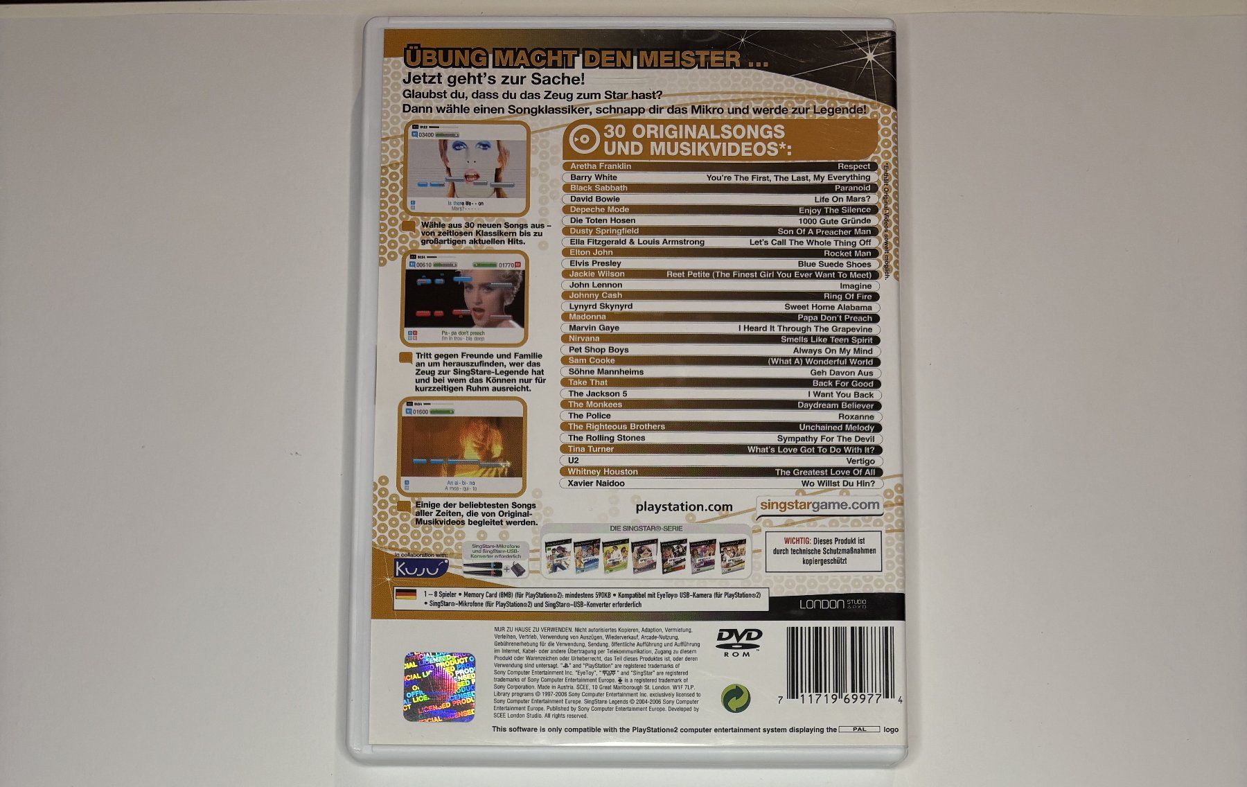 Giochi: PS2 - SingStar Legends – Usato da Allschwil venduto da Bullach 2