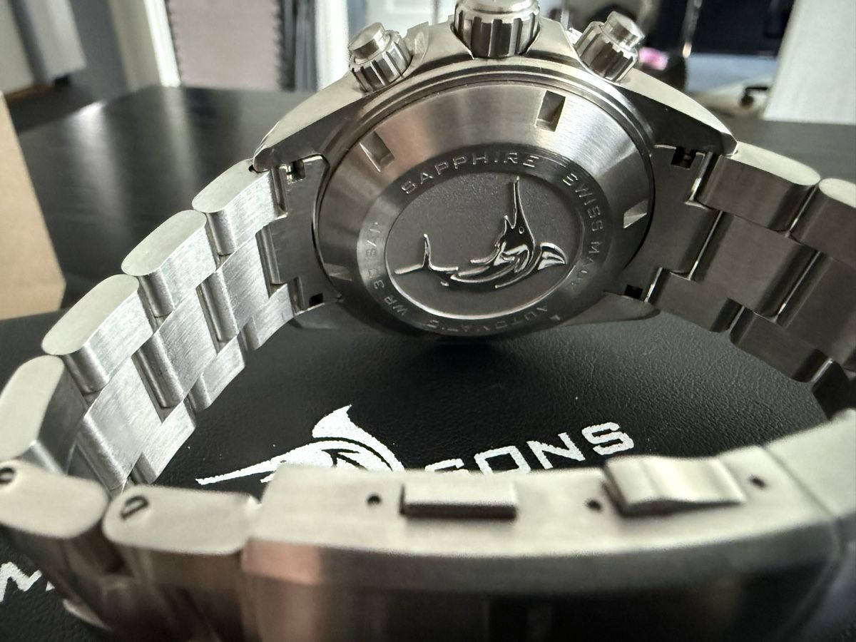 Orologi: Marc & Sons Chrono Automatic Swiss Made – Usato da Thun venduto da Mumi 6