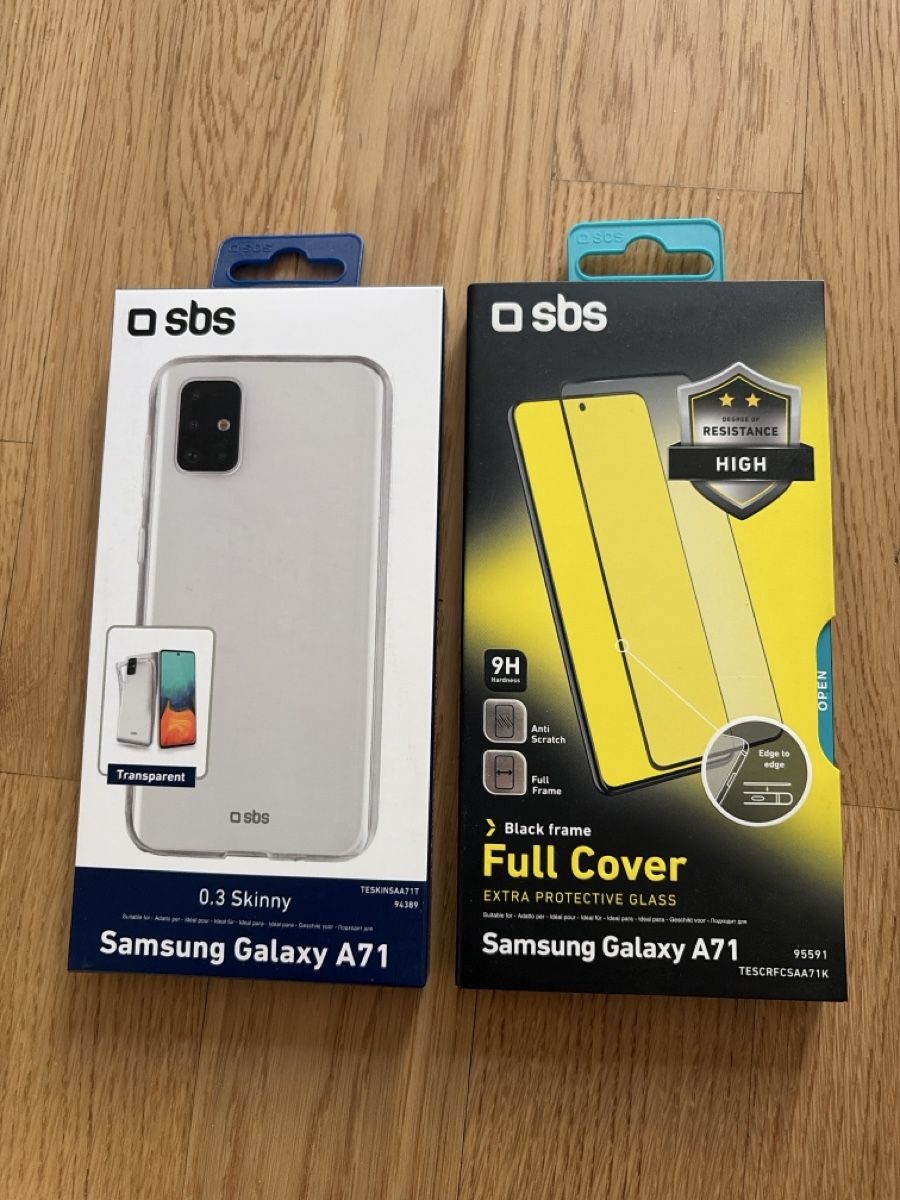 Samsung Telefoni cellulari / Smartphones: Samsung Galaxy A71: Schutzglas + Hülle, Neu – Nuovo e nell'imballaggio originale da Basel venduto da eli_n5yh 2