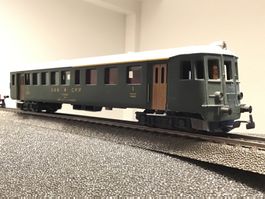 HAG 420 STEUERWAGEN WECHSELSTROM grün guter Zustand
