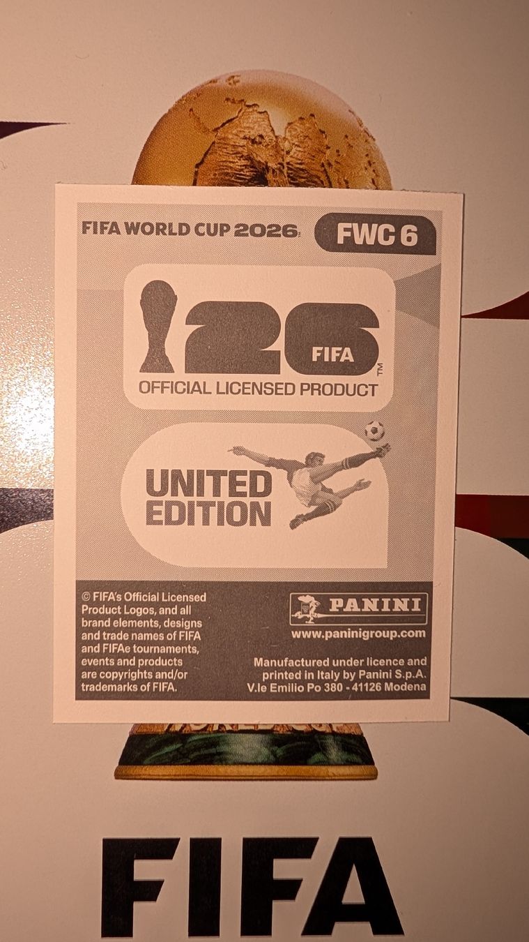 Panini Carte collezionabili: FIFA Panini extra Sticker FWC6 – Nuovo e nell'imballaggio originale da Zürich venduto da iva_tfq5 1