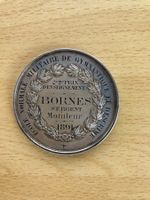 Frankreich 1891 Silbermedaille ecole Gymnastic Militär