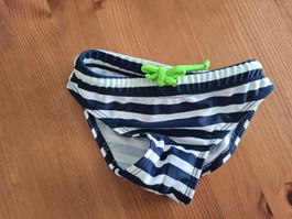 Badehose Grösse 86 gestreift