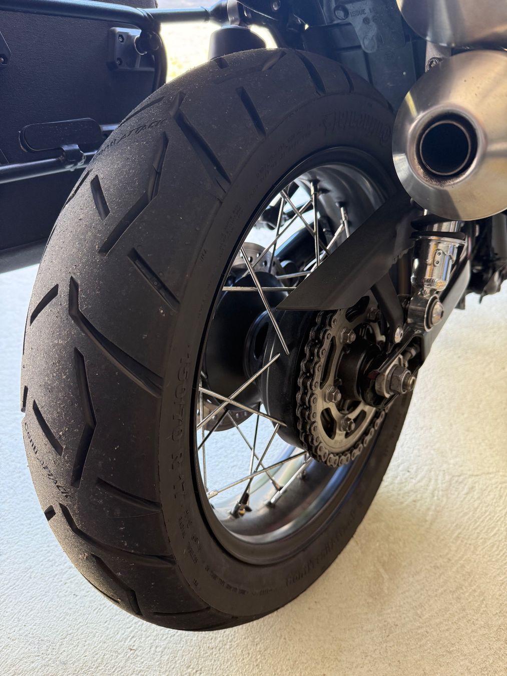 Triumph Route: Triumph Street Scrambler 900 – D'occasion à Mogelsberg par Zades 7
