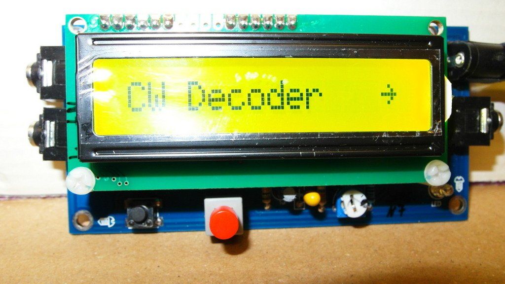 Funktechnik: CW Decoder DC7-12V 500mA Morse Code Decoder Morse Code Train – Gebraucht aus Dottikon von  1