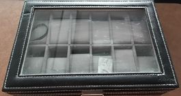 Watch Storage Box / Display Case for 12 watches. black