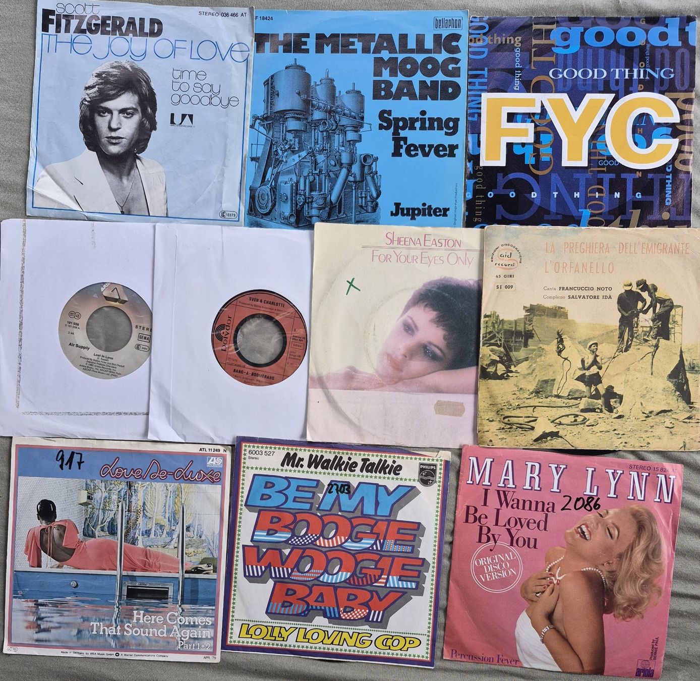 Dischi in vinile: 100 Singles divers – Nuovo (secondo la descrizione) da Onex venduto da X-Ray69 7