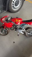 Pocket Bike Cyclone TT 240 rot gebrauchter Zustand